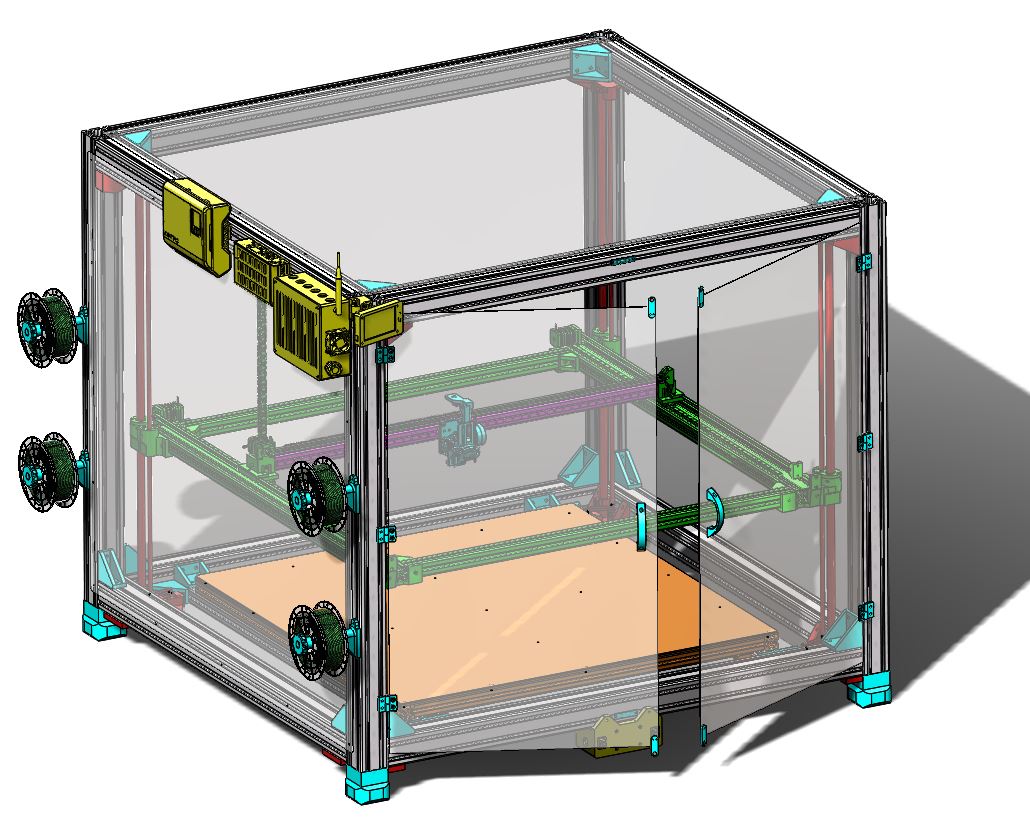printbig Print Big Large Scale 3D Printing Upgrade Kits print-big.com high end additive manufacturing printer
