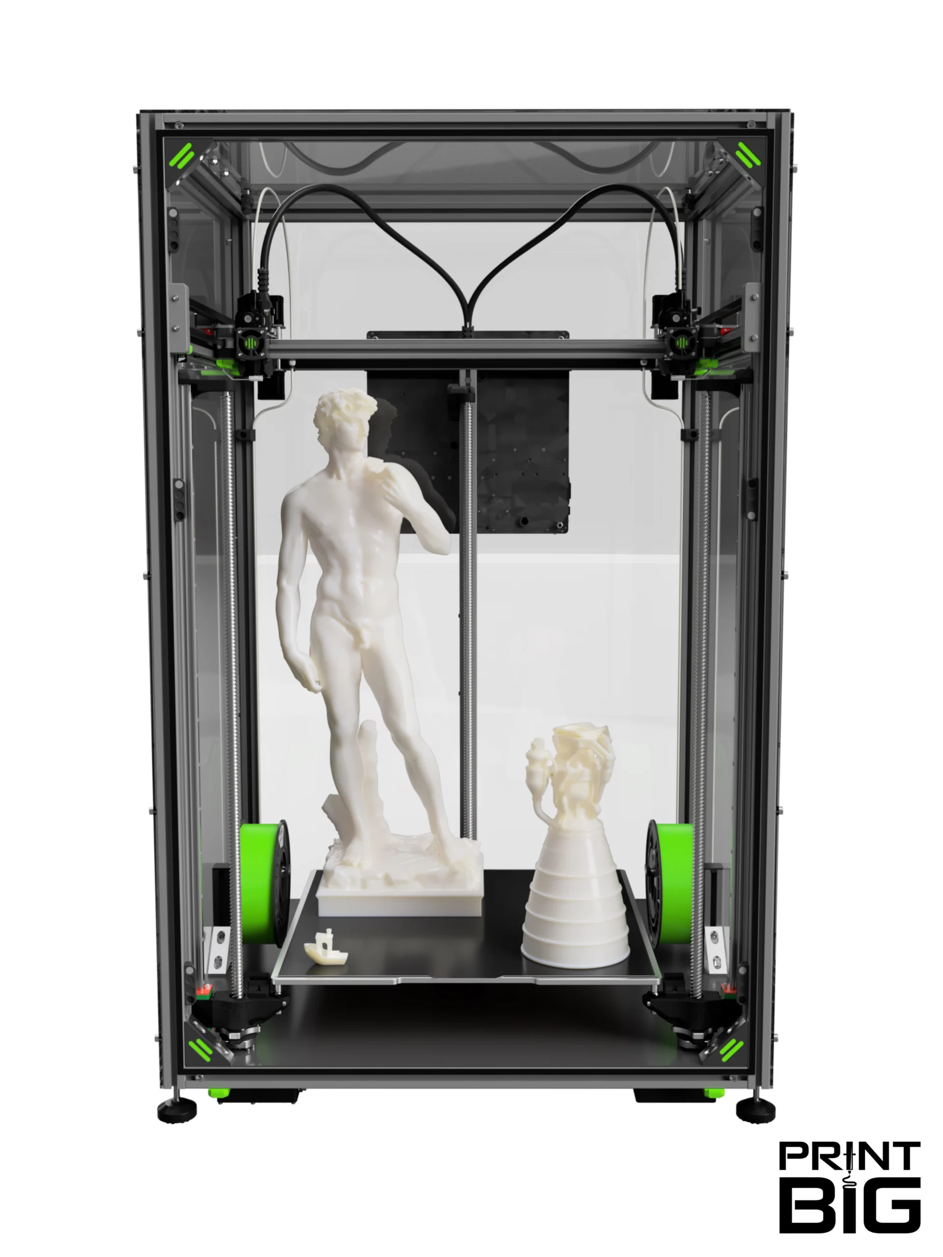 printbig Print Big Large Scale 3D Printing Upgrade Kits print-big.com high end additive manufacturing printer 800mm upgrade kit v-core 4 ratrig sfu1605 z axis